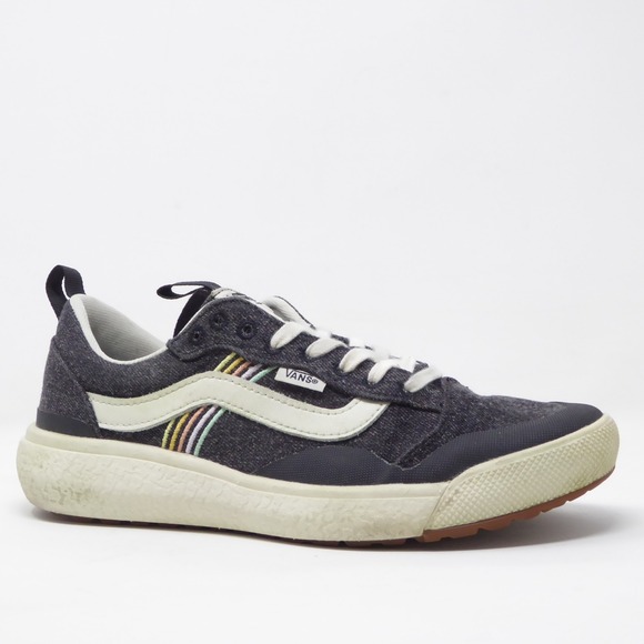 Vans Shoes - Vans Womens Ultrarange Exo SE Denim Rainbow Lace Up Sneakers Size 7.5 Blue